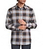 Rowm Ombre Plaid Flannel Shirt - Image 1