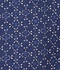 Color:Dark Blue - Image 4 - On The Range Short Sleeve Geometric Print Coatfront Shirt