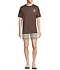 Color:Dark Brown - Image 4 - On The Range Short Sleeve Bronco Graphic T-Shirt