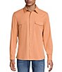 Rowm Rec + Relax Big & Tall Long Sleeve Solid Western Shirt - Image 4