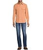 Rowm Rec + Relax Big & Tall Long Sleeve Solid Western Shirt - Image 6