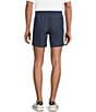 Rowm Rec & Relax Flat Front Solid Textured 7#double; Shorts, Color:Navy - Image 2