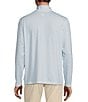 Color:White - Image 2 - Rec & Relax Long Sleeve Performance Geometric Quarter-Zip Pullover