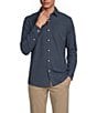 Rowm Rec + Relax Long Sleeve Solid Texture Shirt - Image 1