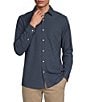 Rowm Rec + Relax Long Sleeve Solid Texture Shirt - Image 1