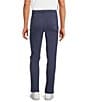 Rowm Rec + Relax Performance Flat Front Solid 4-Way Stretch 5-Pocket Pants, Color:Navy - Image 2