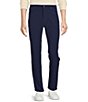 Color:Ink Blue - Image 1 - Rec & Relax Performance Flat Front Solid 4-Way Stretch 5-Pocket Pants