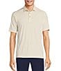 Color:Cream - Image 1 - Rec & Relax Short Sleeve Performance Solid Polo Shirt
