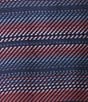 Rowm Rec + Relax Short Sleeve Performance Stripe Print Shirt, Color:Ink Blue - Image 4