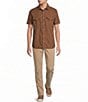 Rowm Short Sleeve Dobby Western Shirt - Image 3
