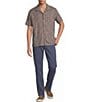 Rowm Short Sleeve Hemp Mini Floral Print Shirt - Image 3