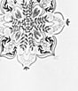 Rowm Short Sleeve Large Medallion Print Shirt, Color:White - Image 4