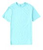 Color:Pale Turquoise - Image 1 - Short Sleeve Sleep Shirt