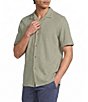 Rowm Short Sleeve Solid Camp Shirt - Image 1