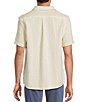 Rowm Short Sleeve Solid Herringbone Button Front Shirt - Image 2
