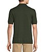 Rowm Short Sleeve Solid Slub Button Front Sweater Knit Shirt - Image 2