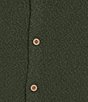 Rowm Short Sleeve Solid Slub Button Front Sweater Knit Shirt - Image 4