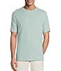 Rowm Short Sleeve Solid Slub T-Shirt - Image 1