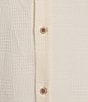 Rowm Short Sleeve Solid Textured Camp Shirt - Image 4