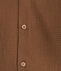 Rowm Short Sleeve Solid Textured Camp Shirt - Image 4