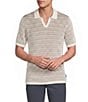 Rowm Short Sleeve Striped Snit Shirt - Image 1