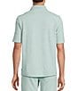 Rowm Short Sleeve Textured Solid Button Front Shirt - Image 2