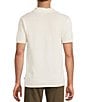 Rowm Short Sleeve Textured Solid Johnny Collar Knit Sweater Shirt - Image 6