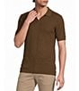 Rowm Short Sleeve Textured Solid Snit Shirt - Image 1