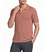 Rowm Short Sleeve Textured Solid Snit Shirt - Image 5