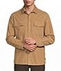Rowm Stockyards Collection Solid Garment Wash Corduroy Shirt - Image 1