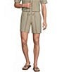 Rowm Striped 7#double; Inseam Shorts - Image 1