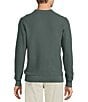 Rowm Textured Johnny Collar Sweater, Color:Green - Image 2