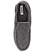 Rowm Textured Step-On Slippers, Color:Black - Image 5