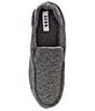 Rowm Textured Step-On Slippers, Color:Black - Image 7