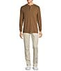 Color:Khaki - Image 3 - The Camper Long Sleeve Thermal Henley
