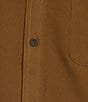 Color:Tobacco - Image 4 - The Lodge Collection Long Sleeve Brushed Solid Button Down Shirt