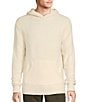 Color:Ecru - Image 1 - The Lodge Collection Long Sleeve Solid Knit Hoodie