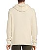 Color:Ecru - Image 2 - The Lodge Collection Long Sleeve Solid Knit Hoodie