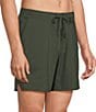 Rowm Trailwave Solid 7#double; Inseam Hybrid Swim Trunks - Image 3
