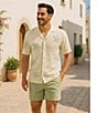Rowm Rowm's Outsider's Oasis Solid Drawstring Corduroy Dyed Solid 7#double; Inseam Shorts, Color:Soft Mint - Image 6