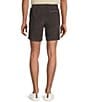 Rowm Rowm's Outsider's Oasis Solid Drawstring Corduroy Dyed Solid 7#double; Inseam Shorts, Color:Charcoal - Image 2