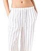 Roxy After Surf Stripe Pull-On Cover-Up Pants - Image 4
