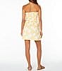 Roxy Avalon Floral Printed Strapless Linen Blend Dress - Image 2