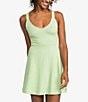 Color:Laurel Green - Image 1 - Beach Bliss V-Neck A-Line Dress