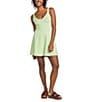 Color:Laurel Green - Image 3 - Beach Bliss V-Neck A-Line Dress