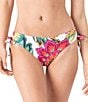 Roxy Beach Blossom Athletic Triangle Swim Top & Side Tie Hipster Bottom - Image 4