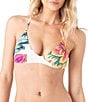 Roxy Beach Blossom Athletic Triangle Swim Top - Image 1