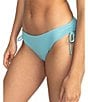 Color:Maui Blue - Image 3 - Beach Classics Adjustable Tie Side Hipster Swim Bottom