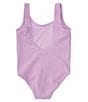 Color:Crocus Petal - Image 2 - Big Girls 7-16 Aruba One-Piece Swimsuit