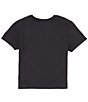 Color:Anthracite - Image 2 - Big Girls 7-16 Cosmic Window Short Sleeve T-Shirt